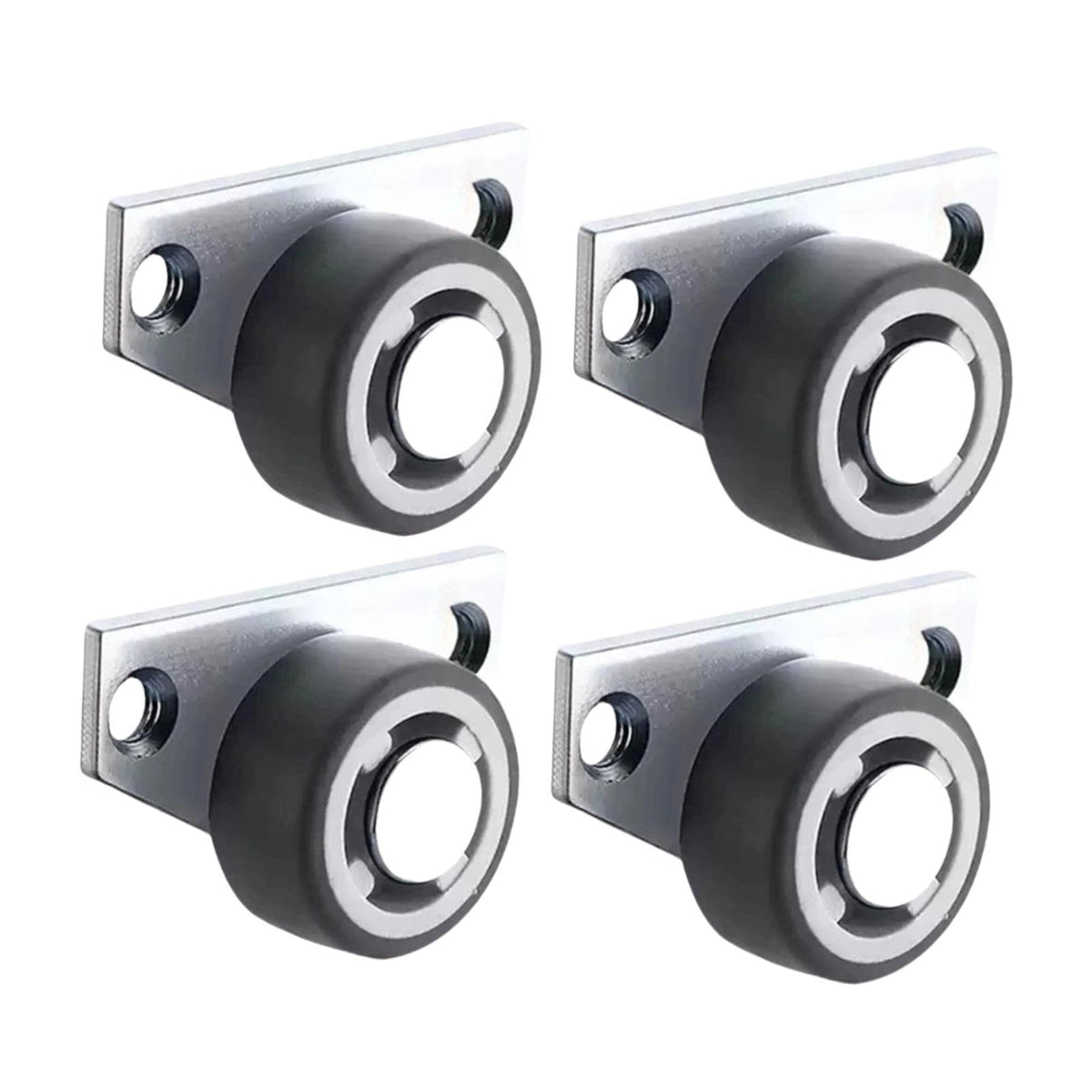 Merishopp 4 Pieces Casters Replacement Silent for Cabinet Wooden Gate Furniture Repair 1.25inch Wheel | Home & Garden | Home Imp