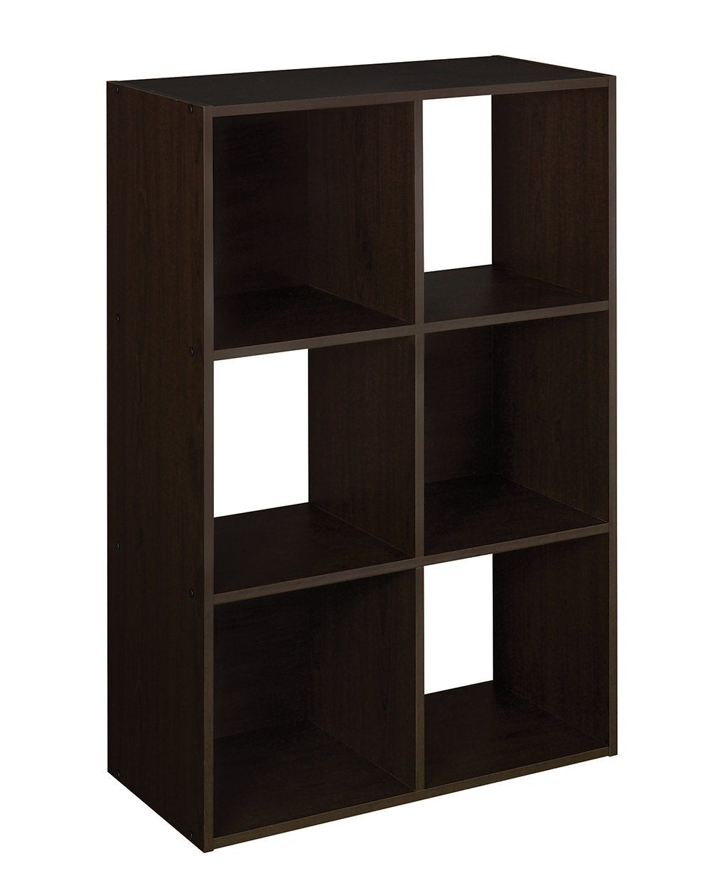 ClosetMaid 78815 Cubeicals Organizer, 6-Cube, Espresso