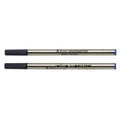 Xezo Pens Speedmaster Fine Rollerball Refills, Pack Of 2, Blue Ink (Blue 6126 Rollerball Refills)