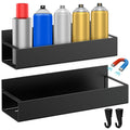 2 Pcs Magnetic Aerosol Spray Can Holder, Magnet Toolbox Bottle Holder, Wall Mounted Spray Bottle Rack, Mechanic Paint Bottle Can