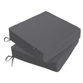 Patioglow Outdoor Chair Cushions 19 X 19 X 3 Inch, Waterproof & Fade Resistant Patio Seat Cushion For Furniture With Handle And