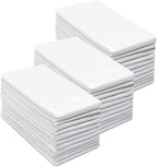 Simpli-Magic 79374 Flour Sack Kitchen Towels, Pack of 14, White, 24''x24''