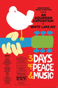 NMR Woodstock An Aquarian Exposition Laminated Poster 24.5 x 36.5 inches