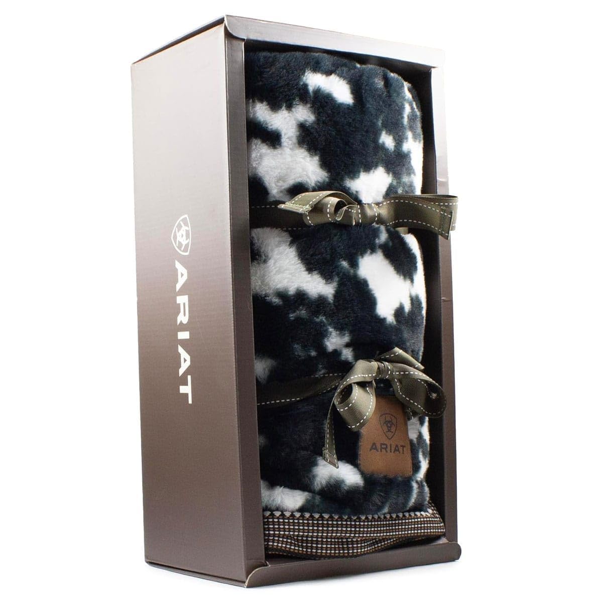 ARIAT Snuggle Blanket, 50 x 60 | Lightweight Comfy Soft Cozy Warm Fluffy Throw Blanket in Beautiful Gift Box