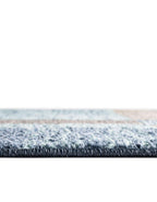 Unique Loom Autumn Collection Area Rug - Providence (7' 1'' X 10' Rectangle, Blue Gray/ Light Brown)