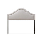Baxton Studio Ritta Modern And Contemporary Upholstered Headboard Beige/King