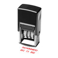 Self Inking Rubber Stamp, Phrase With Date Stamp, Refillable Office Supply Business Stamps (Scanned)