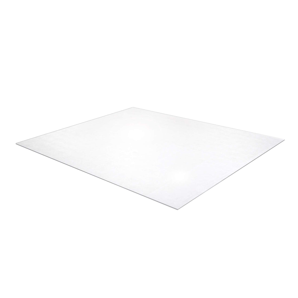 Floortex Polycarbonate XXL Office Mat 60" x 60" for Hard Floors, Clear (FR1215015019ER)