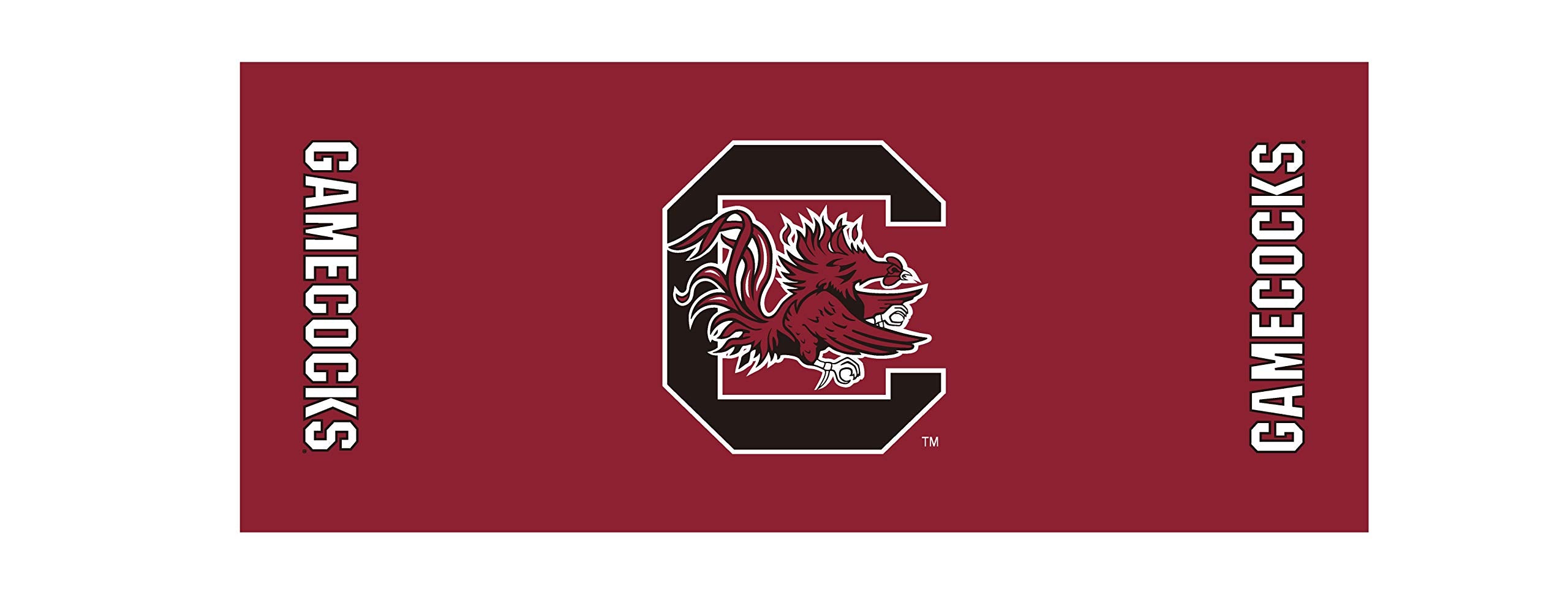 Collegiate Kwik-Covers Rectangle Plastic Table Covers, Bundle Of 2 (University Of South Carolina, 8')