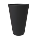 Pebble Series Poly Stone Planter 15.7. Dia 23.6 High in Black