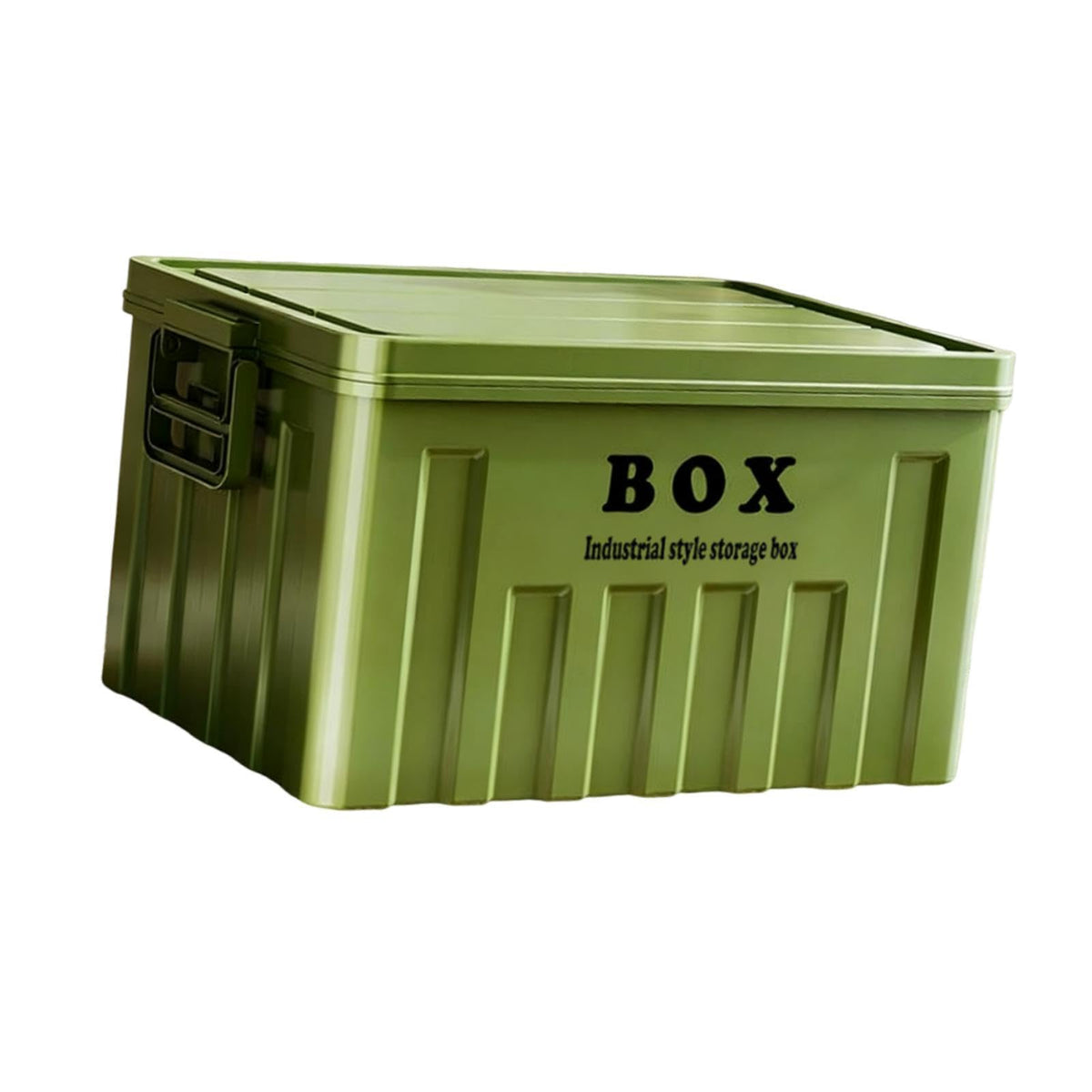 Merishopp Lidded Storage Bin Stackable Car Trunk Organizer for Shoes Clothes Traveling Green | Home & Garden | Household Supplie