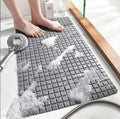 GLIVE (LABEL) AntiSkid Suction Cups Bath Shower Mat Non Slip Shower Mat | Bath Mat Non Slip for Tub with Suction Cups, Sturdy S