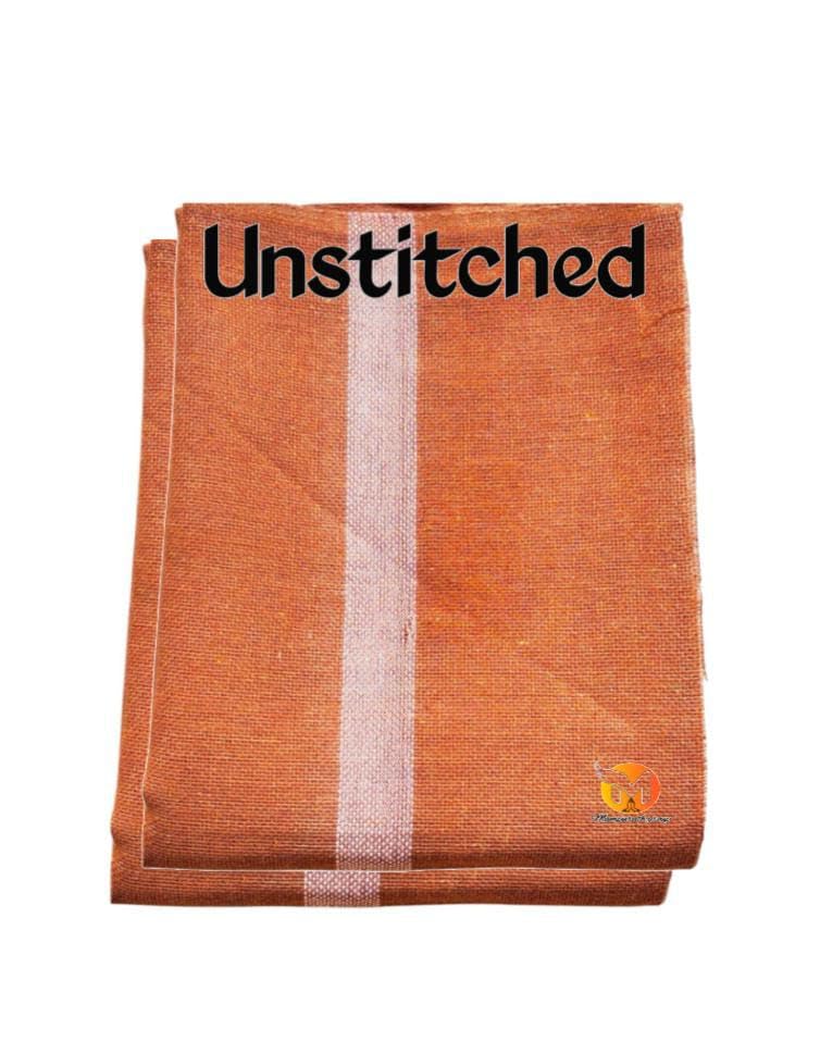 MAMPURATH Group, Kerala Bath Towel KAVI THORTHU, 100% Cotton THORTHU (Unstitched Pack of 2