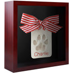1DOT2 8x8 Shadow Box Frame with Linen Back, Pine Wood Frame with HD Glass Display Case for Wall and Tabletop 1.2    Interior Dep
