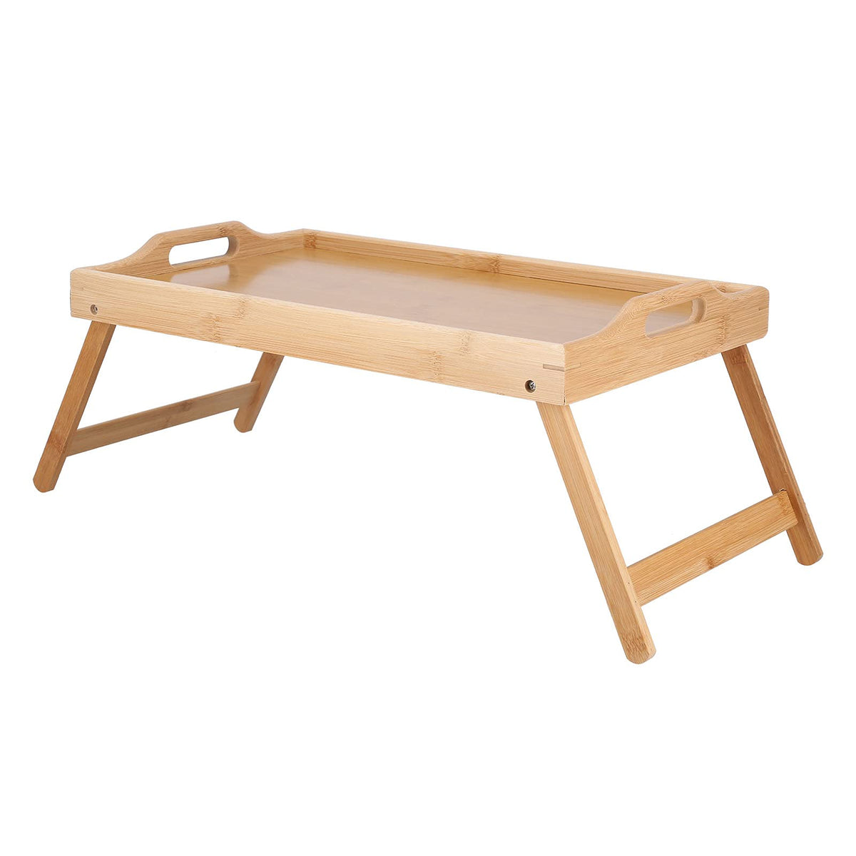 Tea Table, Foldable Lightweight Breakfast Desk With Handle For Office For Home For Living Room