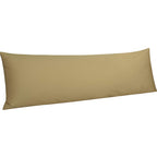 Ntbay Egyptian Cotton Body Pillowcase - 500 Thread Count Cotton Body Pillow Cover - Soft And Breathable Envelope Closure Body Pi