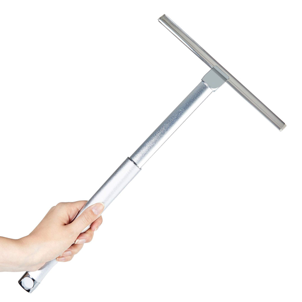 Better Living Products 17900 Extendable Shower Squeegee Aluminum Silver Chrome 18-inch