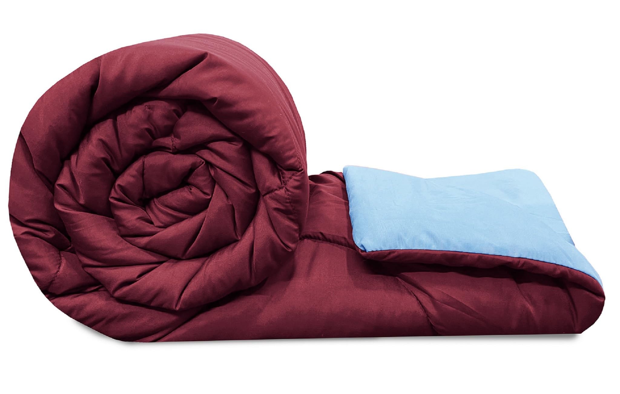 Bsb Home 2Nd Gen 300 Gsm Microfiber Reversible Quilted Solid Super Soft And Cozy Ac Comforter/Blanket/Quilt/Duvets For King Size