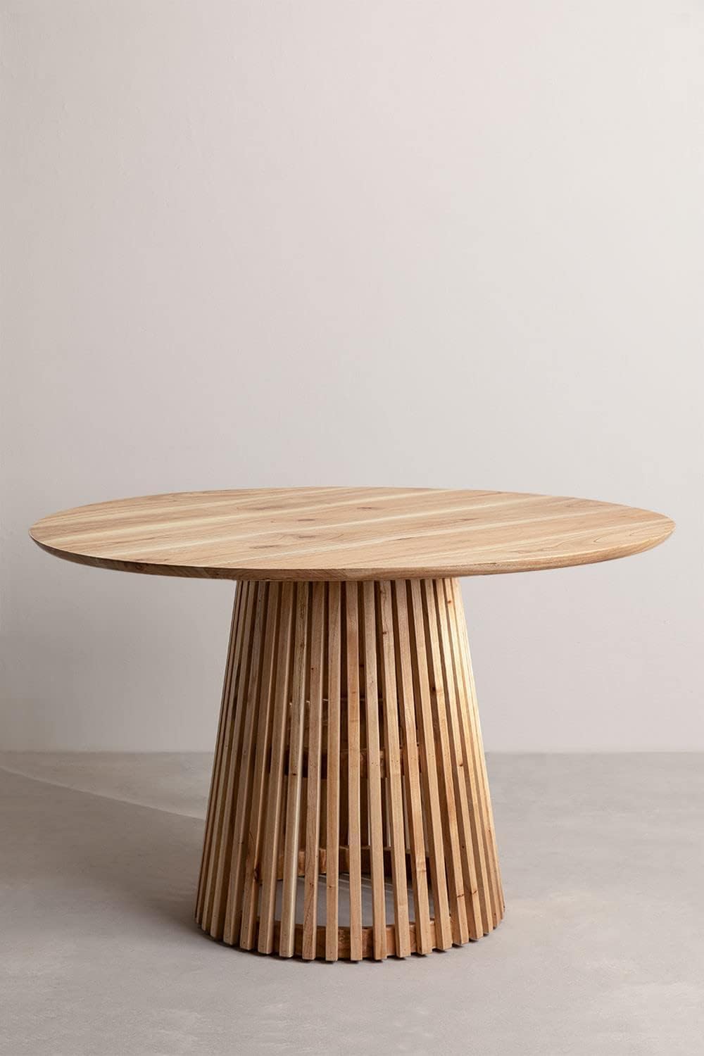 Vishwakarma Interiors Solid Sheesham Wood Round Dining Table | Wooden Home Furniture & Hotel | Kitchen Dinning Table | 4 Seater