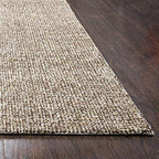 Rizzy Home Alora Decor London 8' X 10' Solid Brown/Gray/Rust/Blue Hand-Tufted Area Rug
