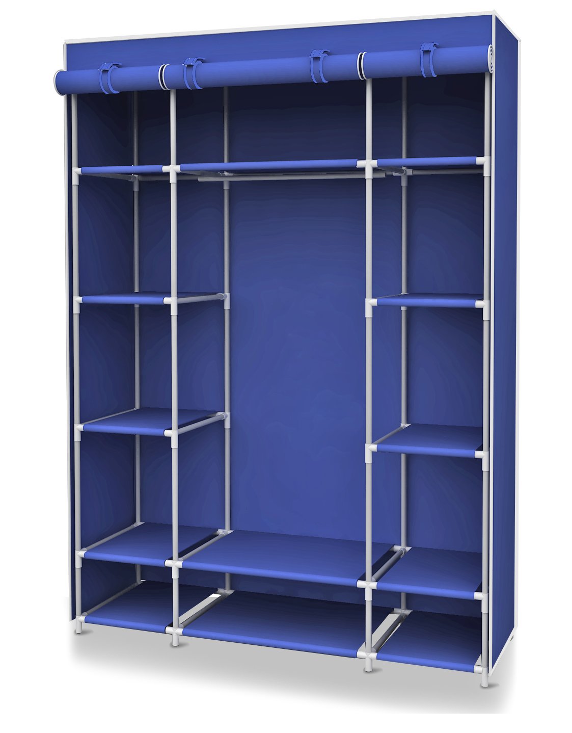 Sunbeam SC01507 Storage Closet with Shelving, Navy
