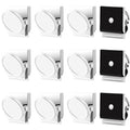 Grtard 12 Pack Strong Magnetic Clip, Refrigerator Clip Magnets,Clip With Magnet,Heavy Duty Magnetic Clips Perfect For Note List