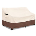 LSongSKY Patio 3-Seater Sofa Cover,Outdoor Couch Cover Fits up to 79W x 37D x 35H Inches,100% Waterproof Heavy Duty Patio Furnit