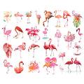 Seasonstorm Red Love Flamingo Aesthetic Diary Travel Journal Paper Stickers Scrapbooking Stationery School Office Art Supplies