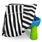 Akefit Kids Water Table Cover Fit Rain Showers Splash Pond Water Table, Waterproof Dustproof Outdoor Toys Cover For Water Table For Toddlers 1-3 - Black White (Cover Only)