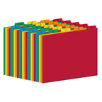 EXTRIC Alphabetical File Organizer - 25 Manila Dividers A-Z, Multi-color, 1/5 Cut Tab, Letter Size for Desk and Filing Cabinet Organization