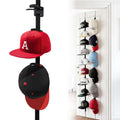 Hasthip Hat Organizer Rack OverTheDoor, Hanging And Belt Storage With Multiple Racks, Sliding For Flexible Space Spacing, Hat 