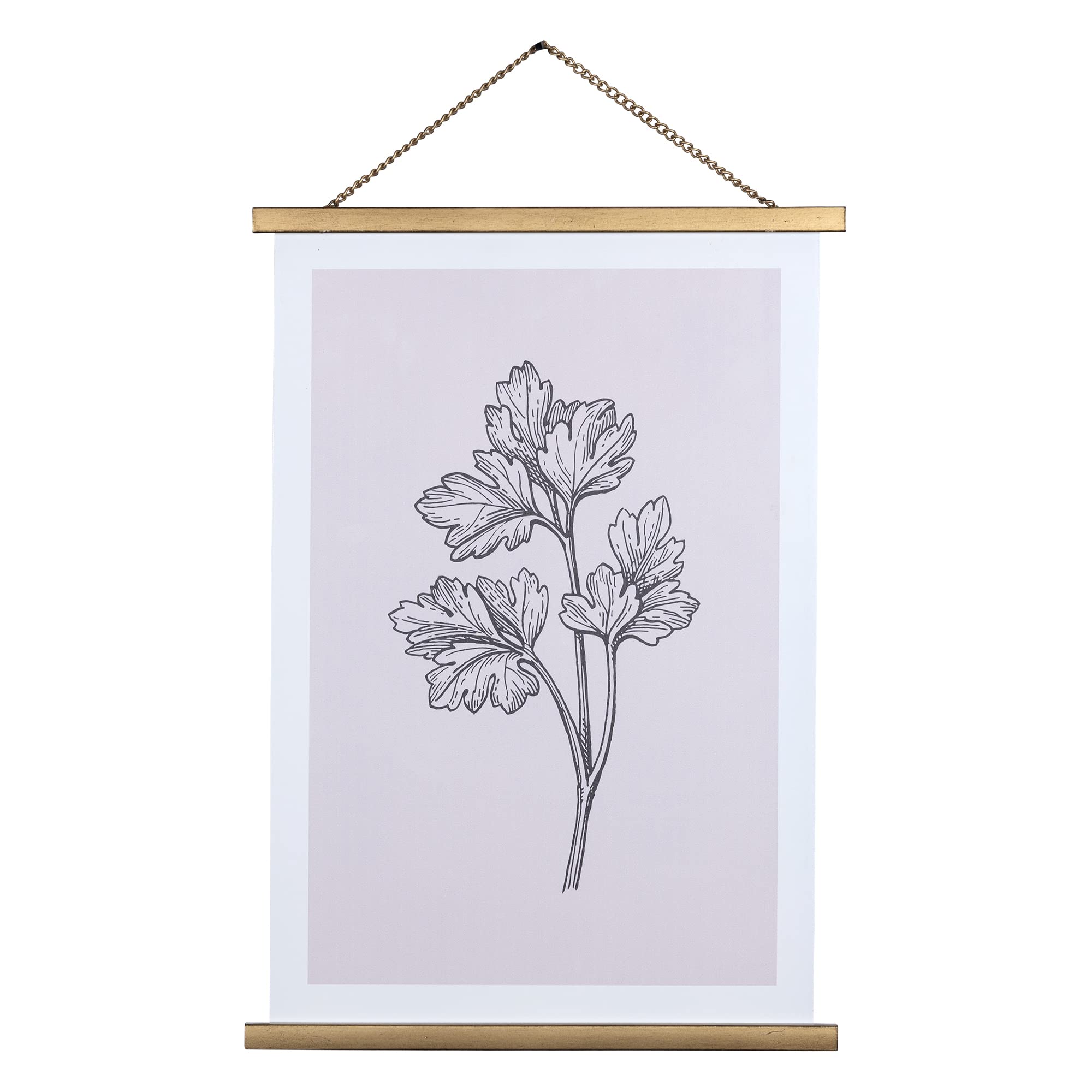 Stratton Home Décor S42515 Wall Decor, 12.00 X 0.75 X 20.00, Pink