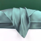 Pure Silk Pillowcase For Hair And Face Made In Usa, 6A Grade 22 Momme Silk Pillow Cases Queen With Hidden Zipper, Anti Aging, An