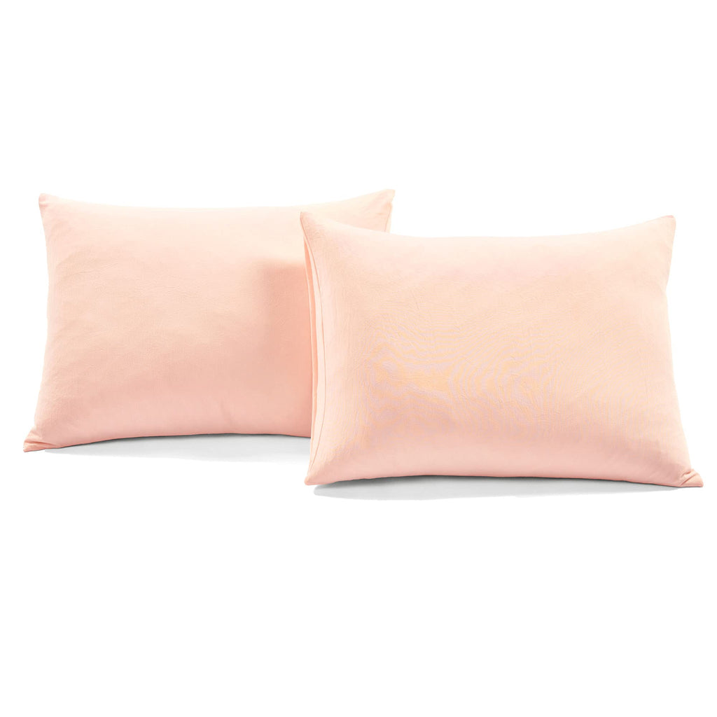 Lush Decor Reyna Ruffle Daybed Set - 6 Piece Cozy Ruffled Bedding Set - Timeless Elegance And Comfort - 68'' W X 92'' L, Blush