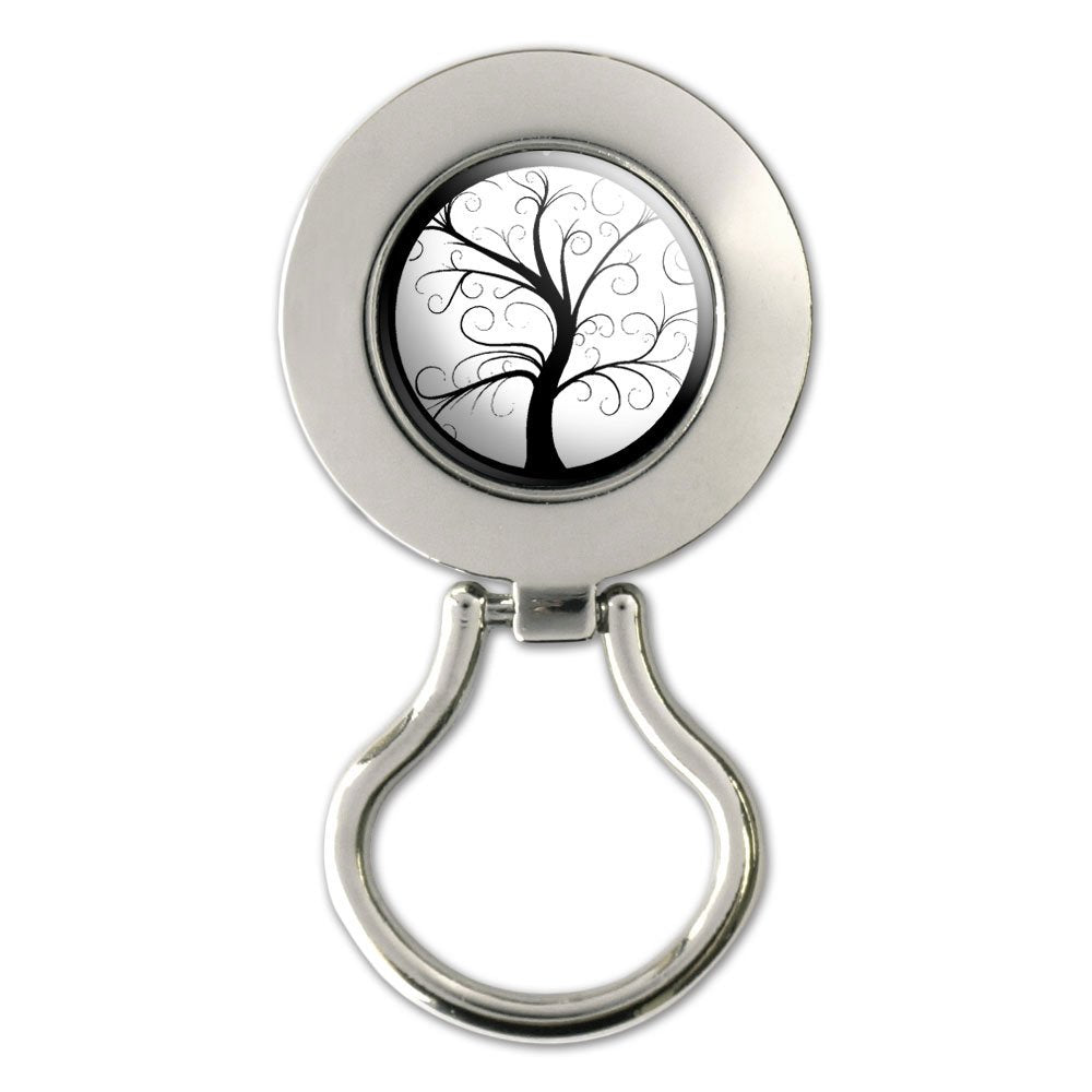 Tree Of Life Magnetic Metal Eyeglass Badge Holder