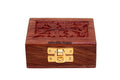 Indian Gifts Shoppee Rectangular Mini Wooden Small Storage Box (Multicolour)