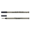 Xezo Pens Speedmaster Fine Rollerball Refills, Pack Of 2, Black Ink (Black 6126 Rollerball Refills)