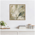 Olive Bloom No. 1 by Amy Lighthall Framed Canvas Wall Art Print