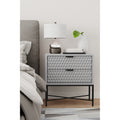 Milo Nightstand (Light Slate Grey)