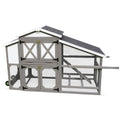 Extended Country Style Chicken Coop