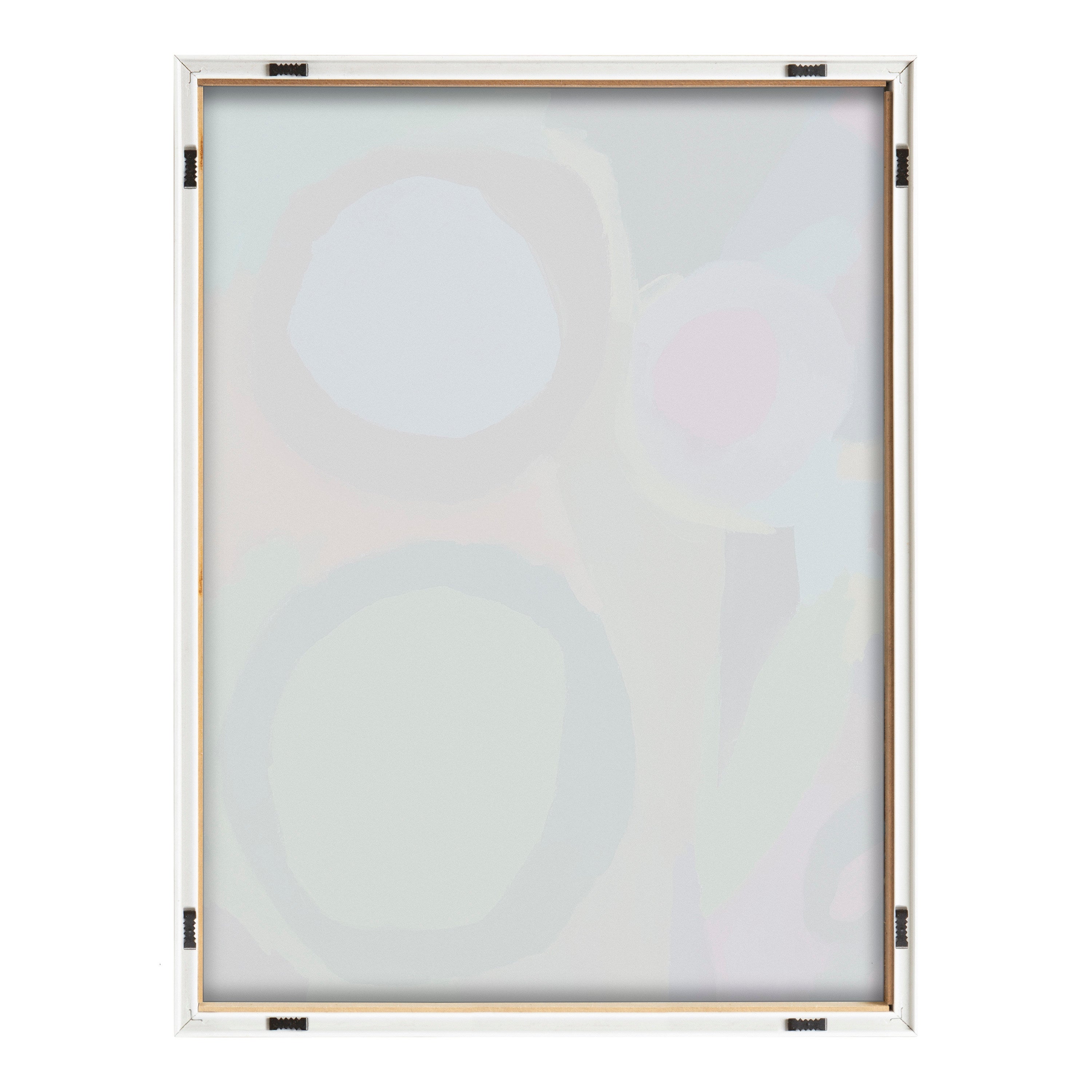 Blake Circle of Love Framed Printed Glass by Caleb Griswold