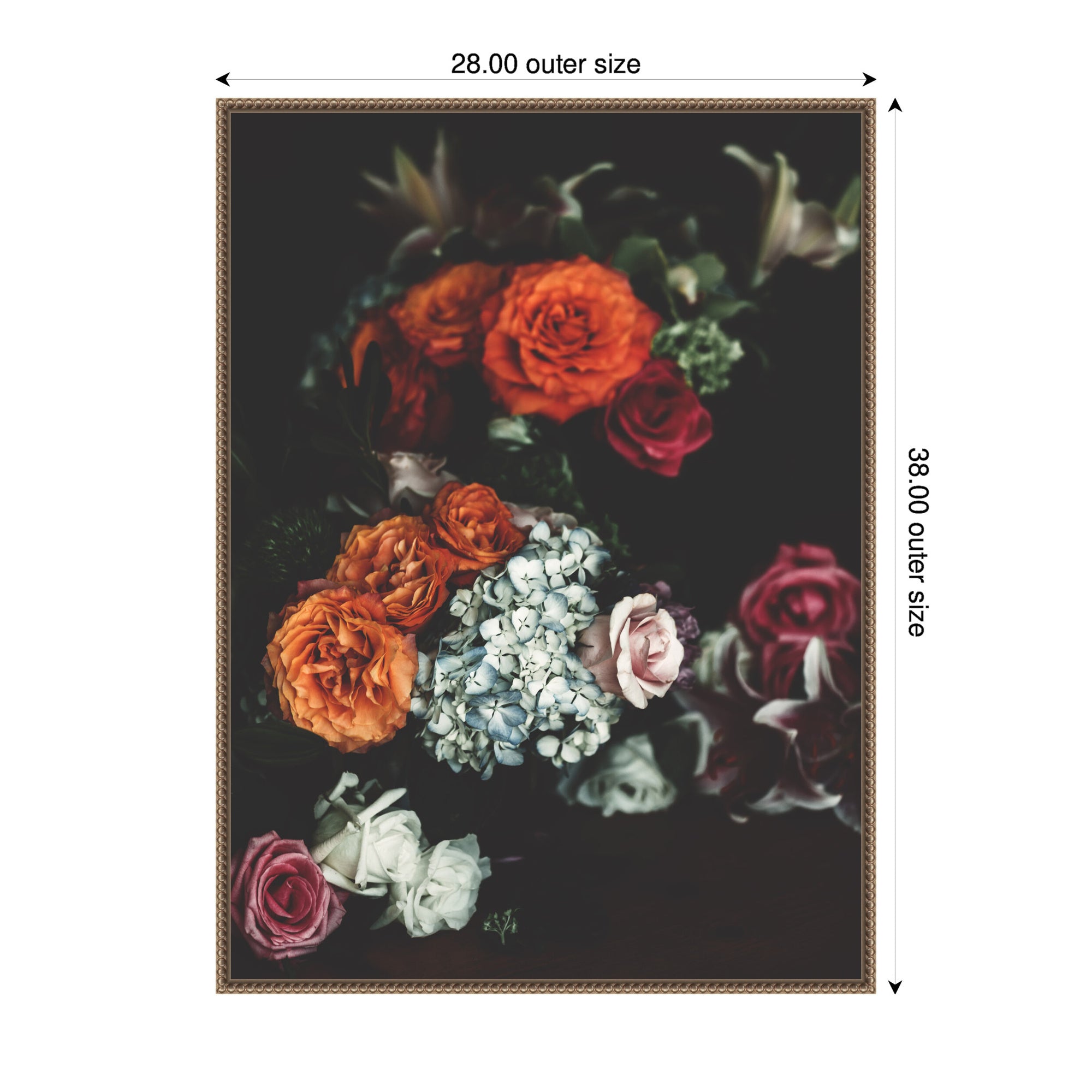 Sylvie Abundance Framed Canvas by Alicia Abla