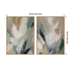 Plant Form No. 1 & No. 2 2 Piece Framed Canvas Wall Art Set by Amy Lighthall