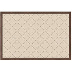 Pinboard Green Lattice Print