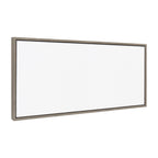 Sylvie Blank Framed Canvas 18x40