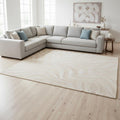 8 X 11 White Area Rug