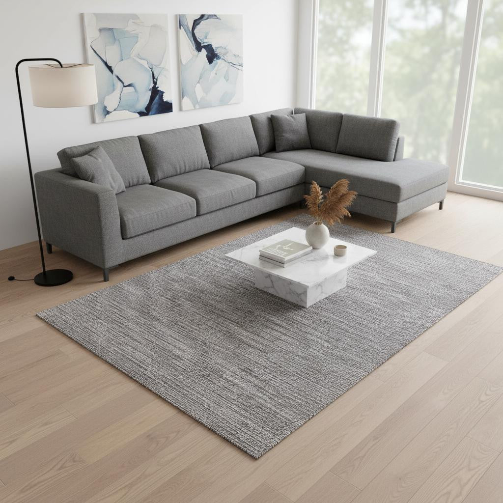 8 X 11 Gray Area Rug