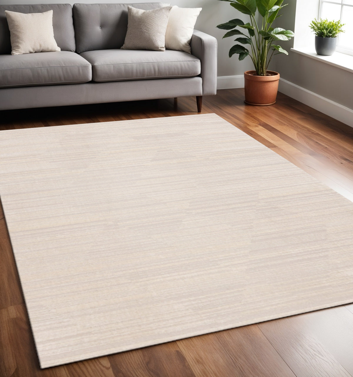 5 X 8 Beige Area Rug