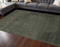 8 X 11 Dark Green Area Rug