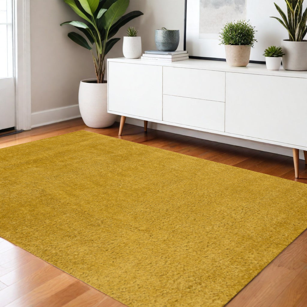 4 X 6 Yellow Area Rug
